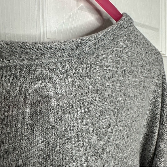 Brit & Bri Cardigan Buttoned Tie-Front Grey Size Medium - Picture 14 of 16